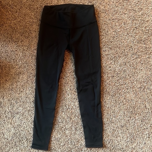 Lululemon leggings with see through cut outs down legs - Picture 3 of 10